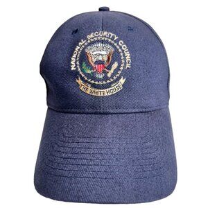 National Security Council Navy Cap Embroidered White House Seal "Situation Room"